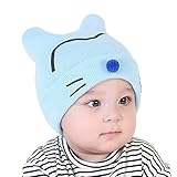MIOIM ベビー 帽子 秋冬 幼児 ニット帽 赤ちゃん アニマル ニットキャップ 男の子 女の子 暖かい 子供帽子 1-6ヶ月