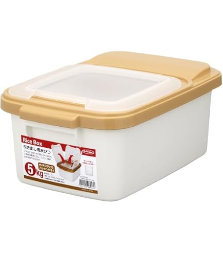 Amazon｜Tupperware プラスチック製ライスキーパー - 5kg、マルチ