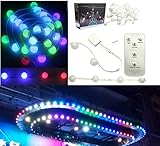 Kapata 25 ft LEDショーウィンドウライトウィンドウライトキットLED電球屋内/屋外の装飾照明smd5630 dc12 V