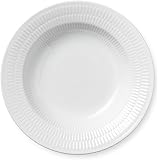【正規輸入品】 ROYAL COPENHAGEN(ロイヤルコペンハーゲン) ホワイトフルーテッド ディープ プレート 皿 21cm 結婚祝い プレゼント 1017400