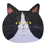 NekodaraK マウスパッド ハチワレ 猫 オリジナル 癒し ネコ プレゼント はちわれ ねこ かわいい (ハチワレ)