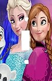 Got You Covered Disney Frozen Elsa Anna and Olaf Light Switch Cover or Outlet, 1 Toggle [並行輸入品]