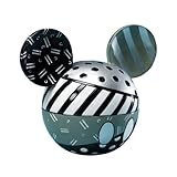 Disney By Britto from Enesco Mickey HeadブラックandホワイトCoveredボックス4。」
