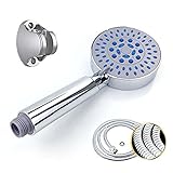 B & Y 5設定ハンドヘルドShowerheadsセットステンレススチールヘッドヘッドホルダーと59インチホース