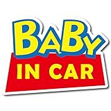 マグネット ステッカー おもしろ ギャグ ベビー ベイビー イン カー 車 シール baby in car 赤ちゃん 乗ってます 走ります 面白い パロディ お洒落 オシャレ 可愛い グッズ 防水 エンブレム アクセサリー 雑貨 アウトドア ブランド おもしろ かわいい おしゃれ_2037 (マグネット)