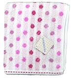 日繊商工 TROUSSEAU ピンドッツ フェイスタオル ピンク QLT-3519