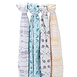 エイデンアンドアネイ ADEN+ANAIS おくるみ 4枚セット クラシックスワドル 4枚セット R103 キンドレッド(R103) classic swaddle 4-pack kindred ベビ