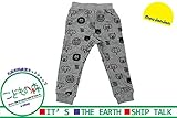 【子供服】 moujonjon (ムージョンジョン) ストレッチミニ裏毛動物柄裾リブパンツ 80cm～120cm M15004