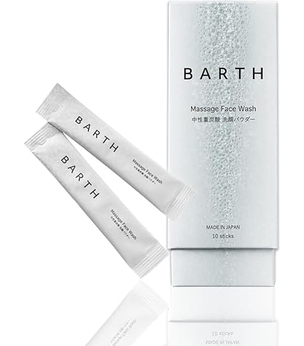 Amazon | BARTH バース 中性重炭酸 洗顔パウダー トライアルボトル (約