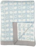 DARZZI Baby Leaf Baby Blanket, Blue, 35"x45" by DARZZI [並行輸入品]
