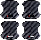 ドアハンドルプロテクター アルファード 20系 30系 40系専用 車用 カーボン ドアノブ ガード 傷防止 4枚入り (M, アルファード)