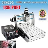 DC-HOUSE USBポート ！ 4軸300W CNCルータ彫刻機彫刻機110V