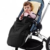 sootheTIME Grow With Me Footmuff (0-24 Months, Black/ Cream) by sootheTIMETM