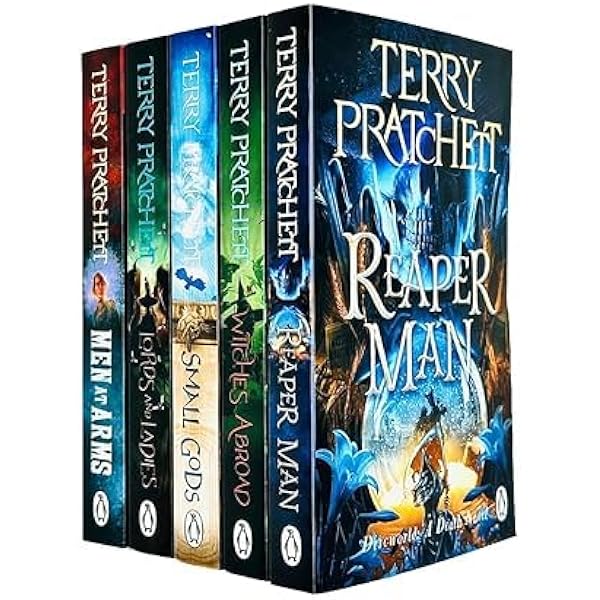 Terry pratchett Discworld novels Series 1 and 2 :10 books