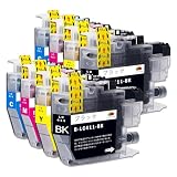 LC411-4PK*2 4色セット*2 Brother用 互換インク 互換品 個包装 純正品併用 LC411 大容量 残量表示機能付 ICチップ対応 DCP-J928N-W/B J528N J915N J926N-W/B J1800N J526N MFC-J905N J939DN/DWN J739DN/DWN J904N