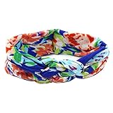 Cutelove キッズ　ベビー　ヘアバッド　カチューシャ　ボヘミア風　花柄　女の子　コットン　髪飾り　リボン