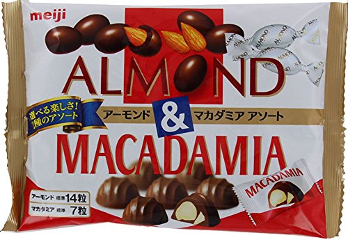 明治 アーモンド&マカダミアアソート袋 109g×18袋