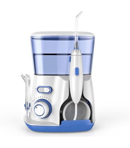 Amazon.co.jp: ウォーターフロス口腔洗浄器、10圧力レベル水歯