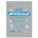 ヘイコー ボードンパック 0.02mm No.13 穴あり 100枚入