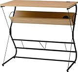 AZUMAYA デスク ハック ブラック色 PT-901BK