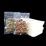 1500 pcsクリア真空シーラーFruit Food Saver Pouchesハンティング釣りアクセサリーFood処理バッグwith TearノッチBeefキッチンダイニングストレージの熱紐付きの