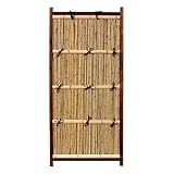 仕切り竹垣　目かくし竹フェンス　縦型　W88cm×H190cm