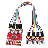 4チャンネル 赤外線反射追跡センサー モジュールセットスマートカー 障害回避 システム PCB
