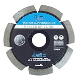 DIEWE(ディーベ) MSD-105 マスタードライブUNI105MMダイヤモンドカッター