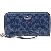 超美品 コーチ COACH 長財布 シグネチャー デニム 30-25010814 Amazon | コーチ 長財布 COACH デニム パテント コーティング