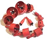 バイメタル ホールソー 選べる 6本 セット 電動 ドリル 穴あけ 穿孔 掘削 18-20-22-28-30-35mm