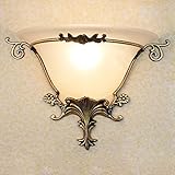 A ヨーロッパスタイルの銅Ledウォールランプアイルリビングルームウォールランプ照明