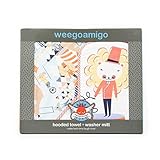 ウィーゴアミーゴ Weegoamigo フード付きタオル ミトン セット ベビー タオル Gift Hooded Towel & Mitt Toy Crazy Circus