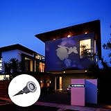 Loritar（ロリター）投影ランプ レーザーライト 防水 角度調整 屋内・屋外用ライト ガーデンライト 照明 効果 イルミネーション 電飾 プロジェクターライト (ブルーバタフライ)