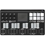 KORG(コルグ) 定番 USB/ワイヤレス オールインワン モバイルMIDIキーボード nanoKEY Studio 音楽制作 DTM A4サイズ コンパクト設計で持ち運びに最適 すぐに始められるソフトウェアライセンス込み 25鍵