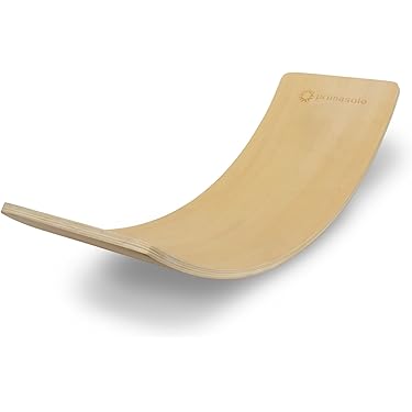 バランスボード シルバー 木製 約30cm バランスボード シルバー 木製 約30cm