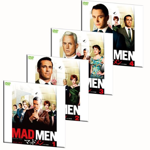 マッドメン シーズン1 コンプリートセット 第1話~第13話 DVD5枚組 1960年代<欲望>に溺れるアメリカ広告業界を描いた話題の海外ドラマ! (1WeekDVD)の表紙