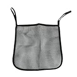 ZhiDa Baby Stroller Mesh Bag Pushchair Carrying Storage Bag Net Tote Bag For Bottle Diaper Purse (Bl