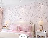 3Dの不織布の共同圧力の壁紙の庭暖かい花のベッドルームのリビングルームの子供の部屋の背景の壁アメリカの壁紙は、3つ1つ買う ( Color : Sweet gouache )