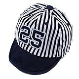 児童　キッズ 子供　数字25 野球帽 鳥打ち帽 ハンチング帽子 ストライプ　ソフトハット　野球帽 日焼け防止