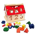 Pixnor数字学習木製番号ビルディングブロックパズル教育玩具