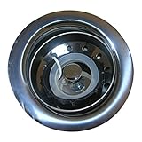 Larsen Supply 03 – 1061 Kitchen Sink Strainer、プラスチックボディwithクローム仕上げ 3 1/2-Inch 03-1061 1