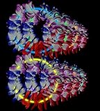 50 22%ﾀﾞﾌﾞﾙｸｫｰﾃ% Lumistick Glowing Necklace Leis - Mixed Colors [並行輸入品]