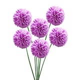 Zhhlinyuan 良質 Artificial Hydrangea Wedding Party ホーム Simulation Flower Decor Crafts 6 Pcs