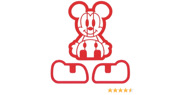 Amazon わくわく立体 クッキー抜き型 ミッキーマウス ディズニー Dcn1 クッキー型 オンライン通販