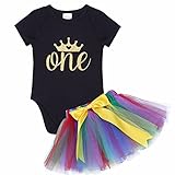 （イーエフイー）EFE　ベビー服　子供ドレス　ベビーロンパース　チュチュスカート　カバーオール 　蝶結びリボン　1歳祝い　バースデー　誕生日　プレゼント　(6ー18ヶ月) ブラック 75