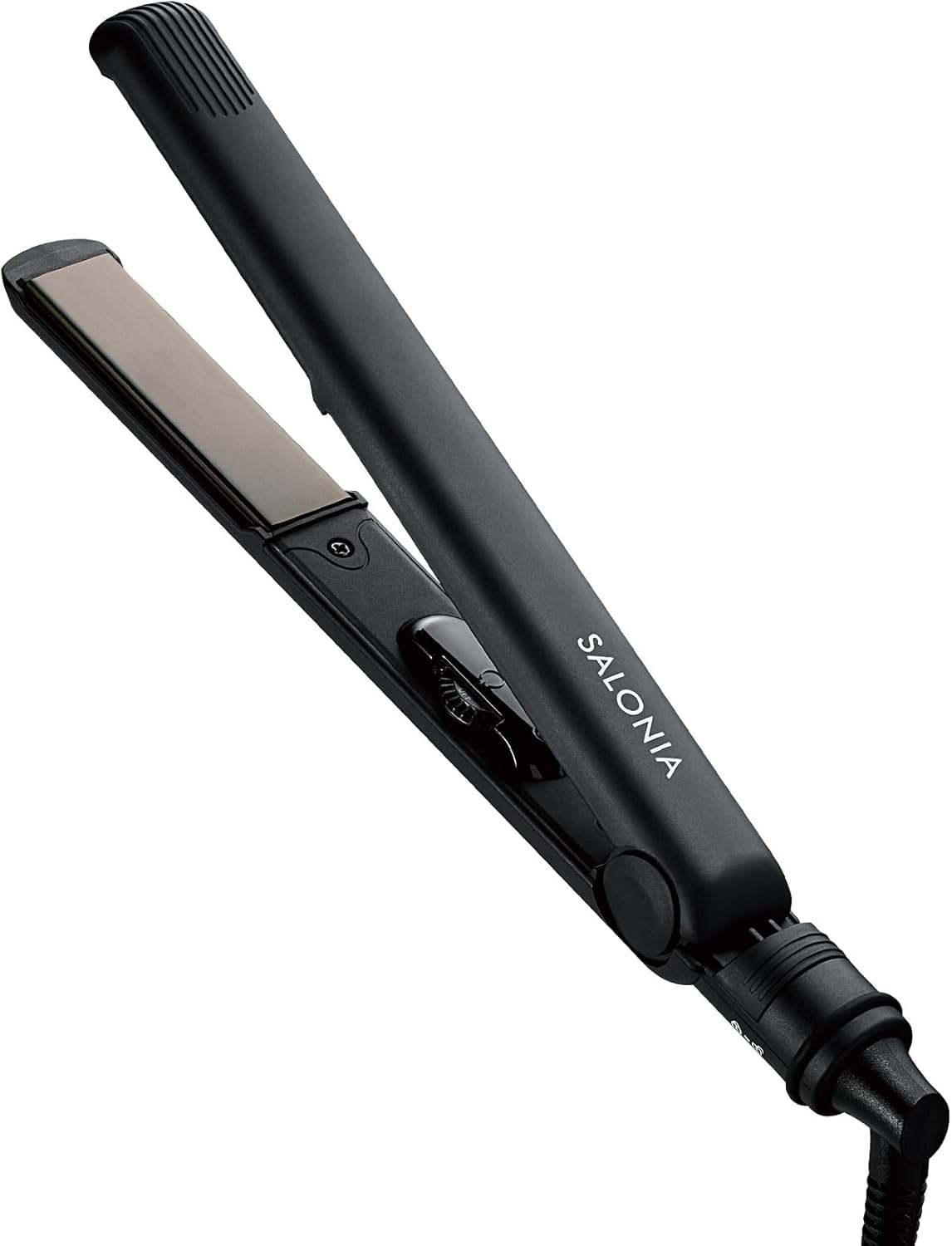 SALONIA サロニア ストレートアイロン ヘアアイロン 24mm ブラック SL-004SAB 【Amazon.co.jp限定】 - 1