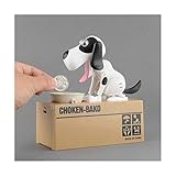ロボット犬子犬Hungry Hungry銀行コインEating犬歯保存お金ボックス新しい