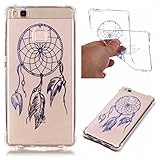 Huawei P9 Lite ケース Zeebox Huawei P9 Lite高品質 TPU カバー 衝撃吸収 Huawei P9 Lite 用 超薄型 柔軟 落下防止 保護カバー 生涯補償付き (