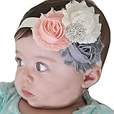 miugle Baby Girl Shabby Chicヘッドバンドwith Bows