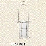 【JHGF1081】□【BR1】アンティークホワイト フラワーベース S